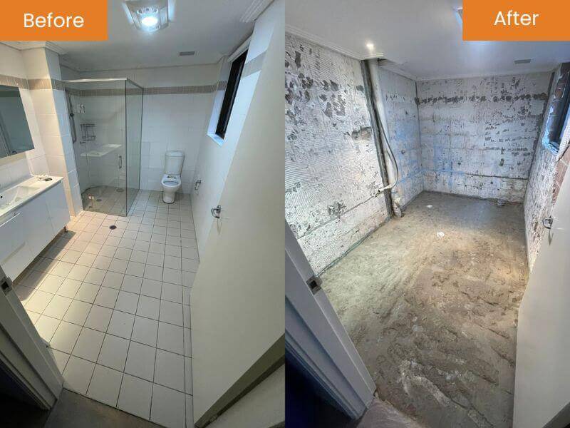 Strip Out Before & After 2