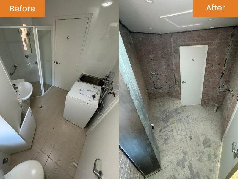 Strip Out Before & After 32