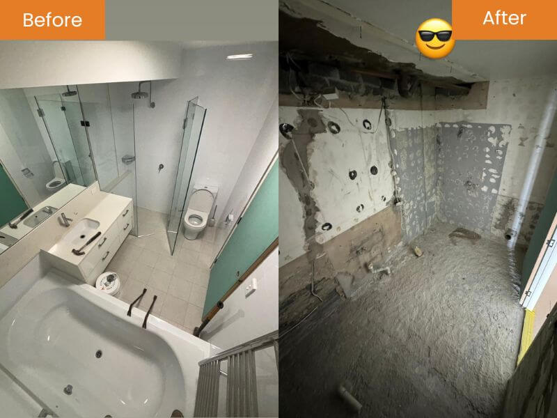 Strip Out Before & After 34