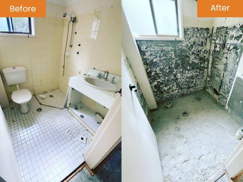 Strip Out Before & After 4